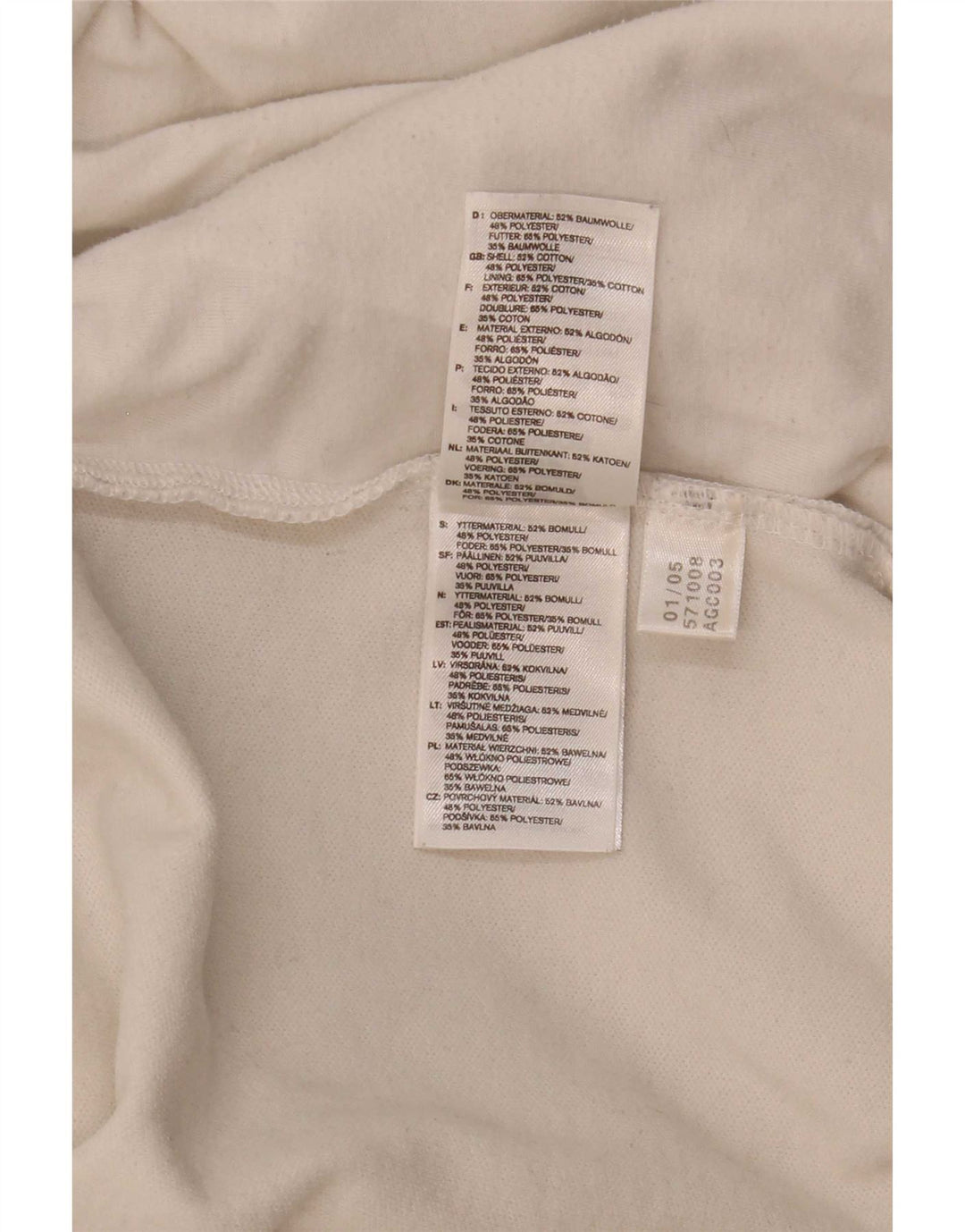 Adidas Womens Graphic Tracksuit Top Jacket UK 10 Small White Colourblock