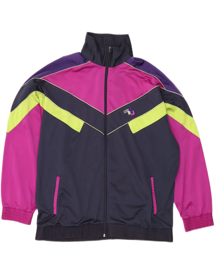 Brugi Træningsdragt til mænd Topjakke XL Marineblå Colourblock