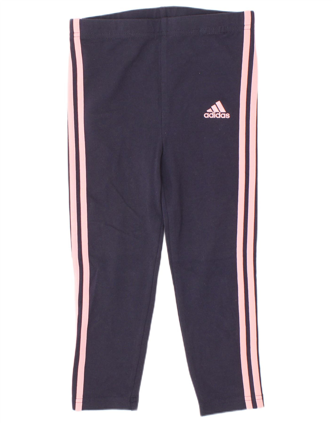 Adidas Girls Leggings 3-4 Years Navy Blue