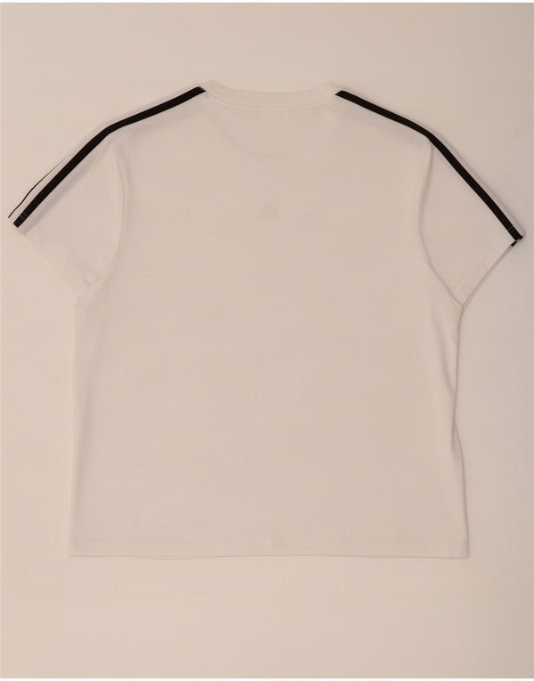 Camiseta Adidas Feminina Top UK 12/14 Médio Branco