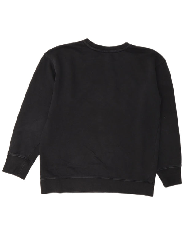 Felpa Nike Bambina Maglia 13-14 Anni XL Cotone Nera
