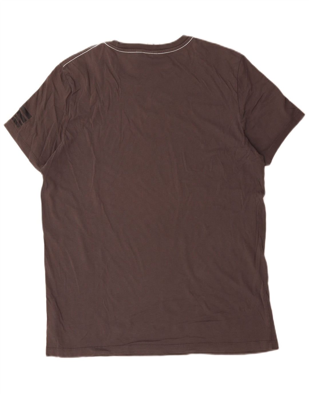 G-Star Mens T-Shirt Top XL Grey Striped Cotton