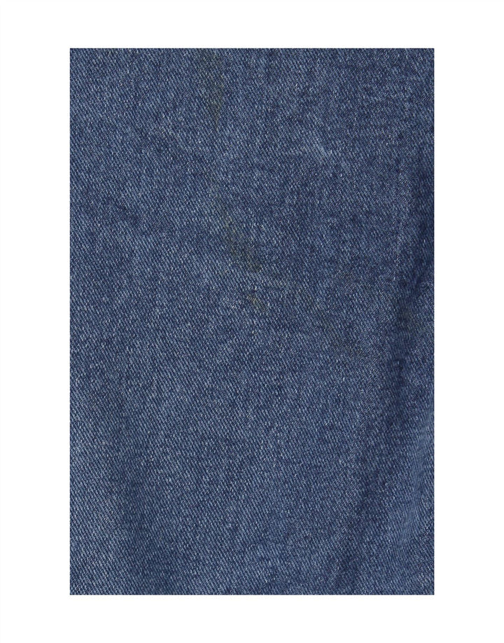 Wrangler Mens Straight Jeans W42 L30 Blue Cotton