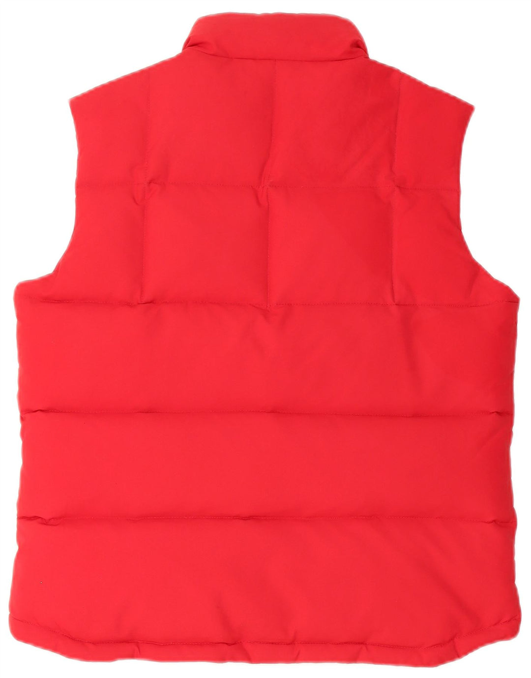 ELLESSE Womens Padded Gilet UK 12 Medium  Red Polyester