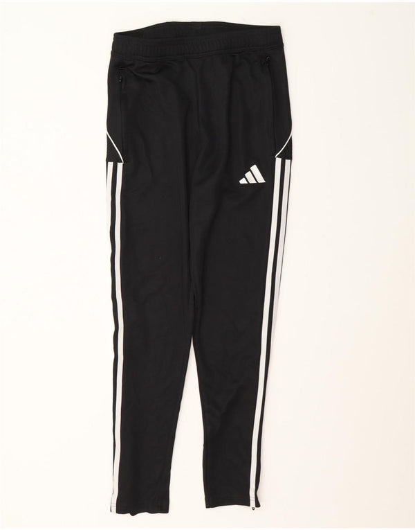 Adidas Pantalon de survêtement coupe slim pour homme, petit, noir, polyester