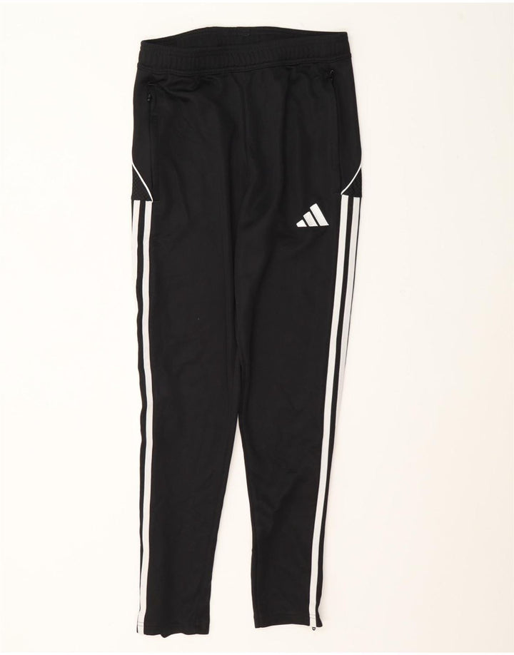 Adidas Pantalon de survêtement coupe slim pour homme, petit, noir, polyester