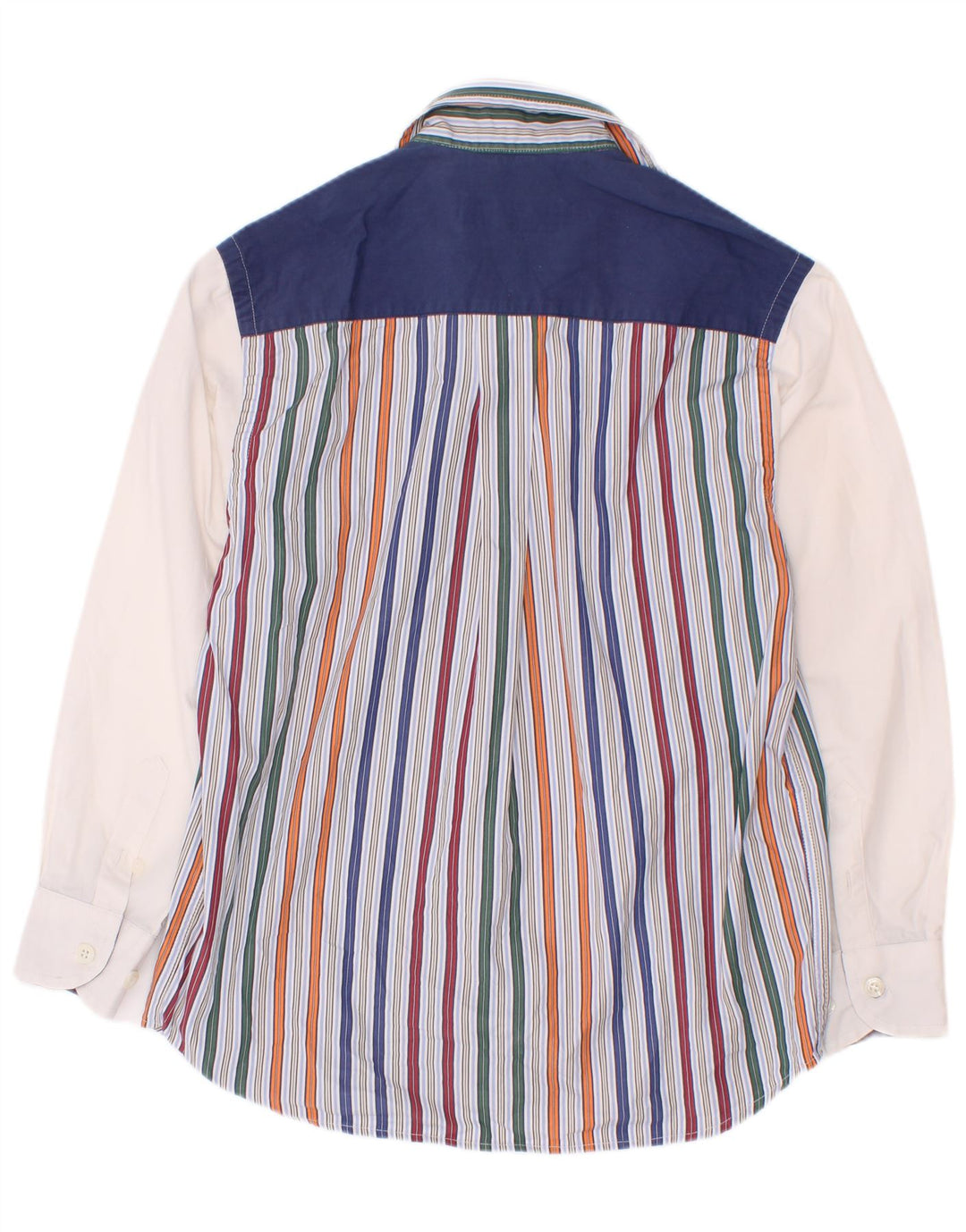 Harmont & Blaine Boys Shirt 10-11 Years Medium Multicoloured Striped Cotton