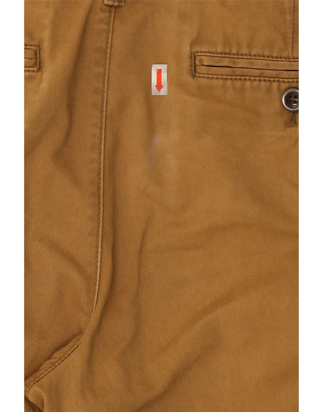 EDDIE BAUER Womens Straight Chino Trousers W34 L34 Brown Cotton Vintage Eddie Bauer and Second-Hand Eddie Bauer from Messina Hembry 