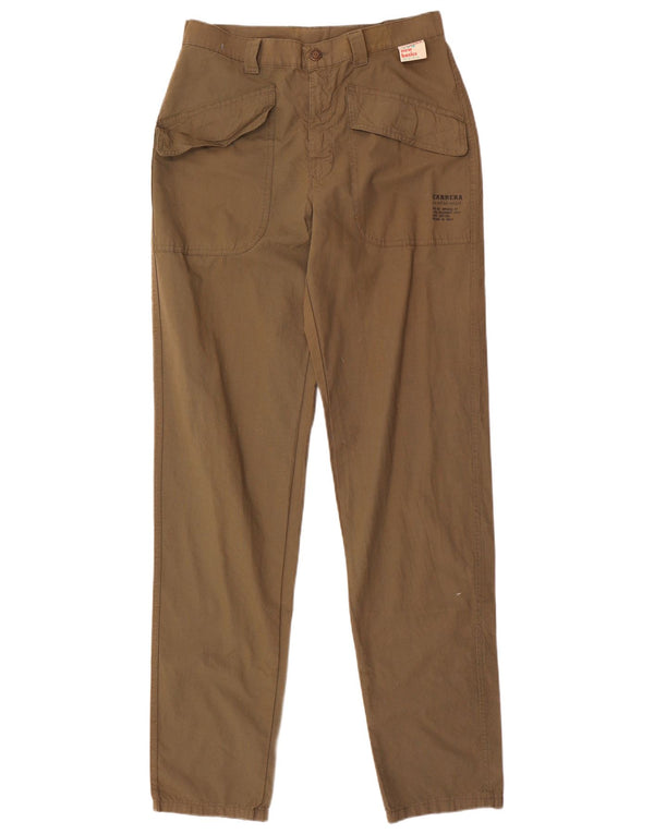 Carrera Damen 758 Freizeithose mit hoher Taille IT 46 Large W30 L35 Khaki