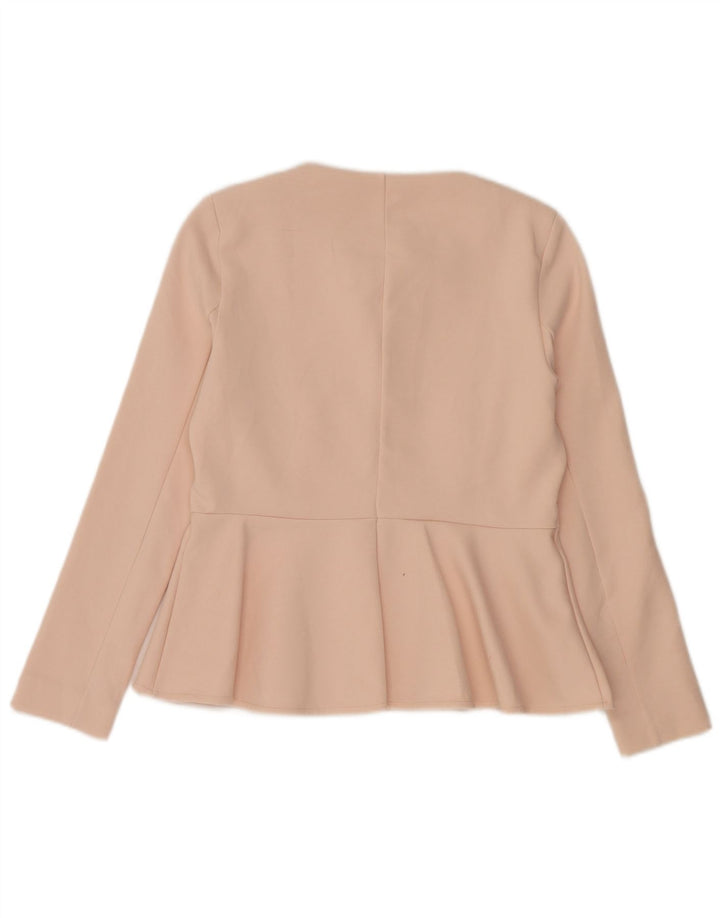 Topshop Dame Blazer Jakke UK 14 Stor Pink Polyester