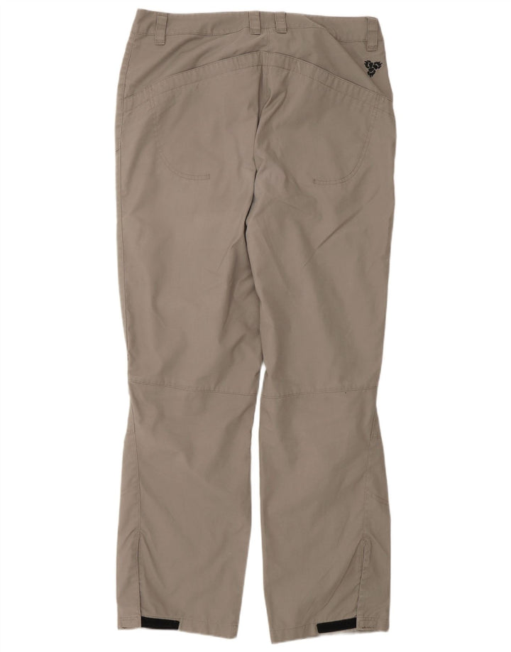JACK WOLFSKIN Womens Cargo Trousers UK 12/14 Medium W30 L30 Grey
