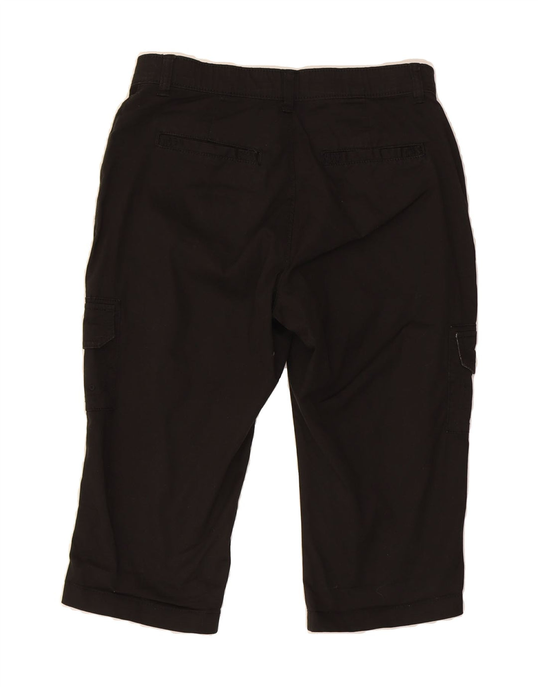 LEE Womens Cargo Capri Trousers US 4 Small W28 L17 Black Cotton Vintage Lee and Second-Hand Lee from Messina Hembry 