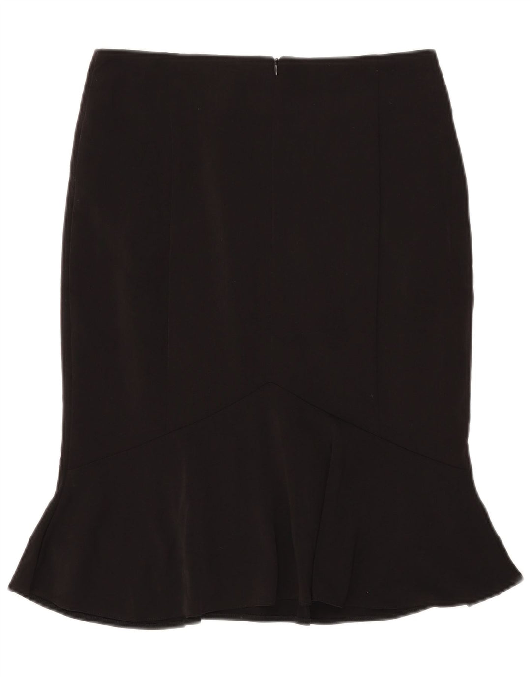 Marks & Spencer Trompetnederdel til kvinder UK 10 Small W29 Black Polyester