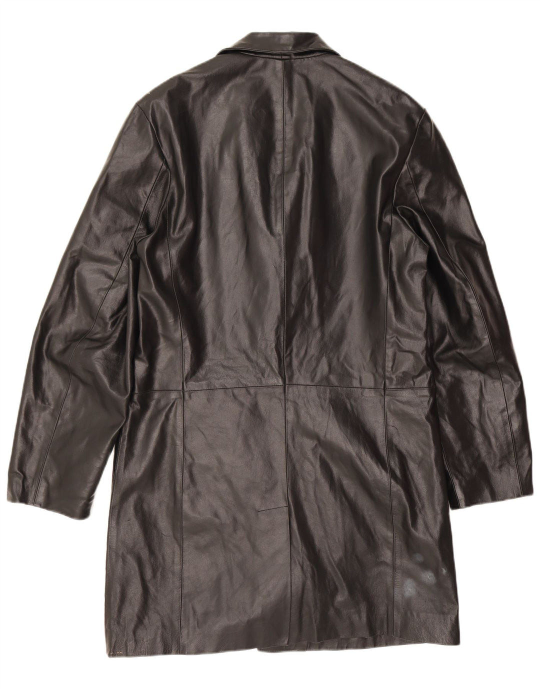 Douglas Herren Ledermantel UK 38 Mittelschwarzes Leder