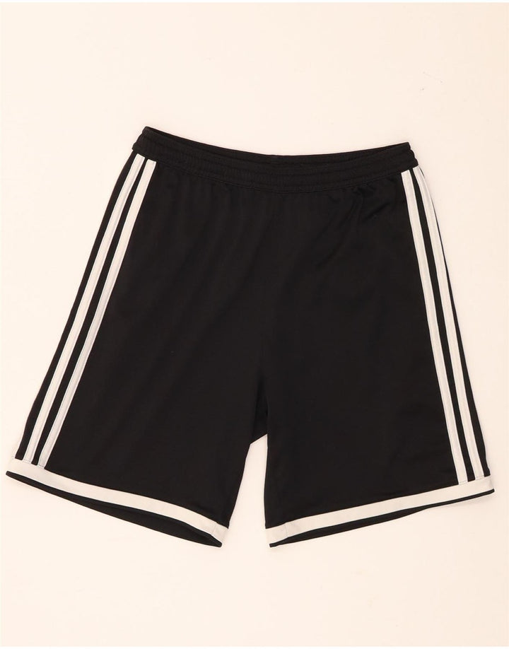 Adidas Boys Climalite Sport Shorts 13-14 Years Black Polyester