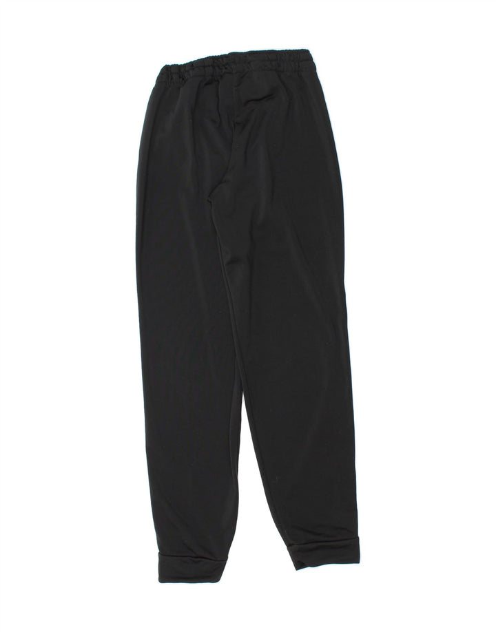 ADIDAS Boys Tracksuit Trousers Joggers 11-12 Years Black Polyester Vintage Adidas and Second-Hand Adidas from Messina Hembry 
