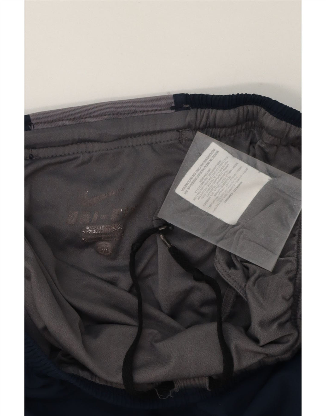 NIKE Mens Dri Fit Sport Shorts Medium  Navy Blue Polyester Vintage Nike and Second-Hand Nike from Messina Hembry 