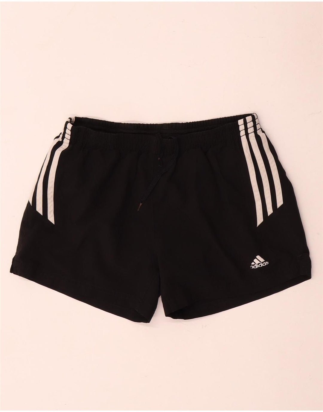 Adidas Womens Sport Shorts UK 10 Small Black