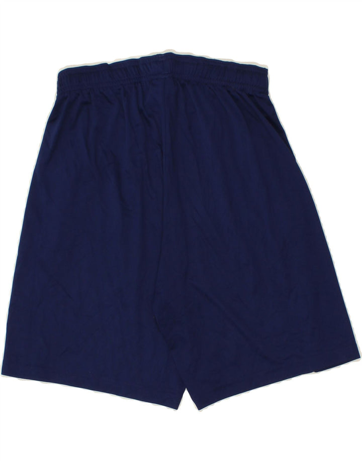 ADIDAS Boys Climalite Sport Shorts 11-12 Years Small Navy Blue Polyester Vintage Adidas and Second-Hand Adidas from Messina Hembry 