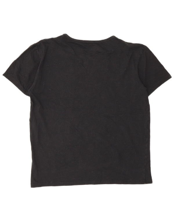 Paul Smith Γυναικείο T-Shirt Top UK 14 Medium Black Cotton