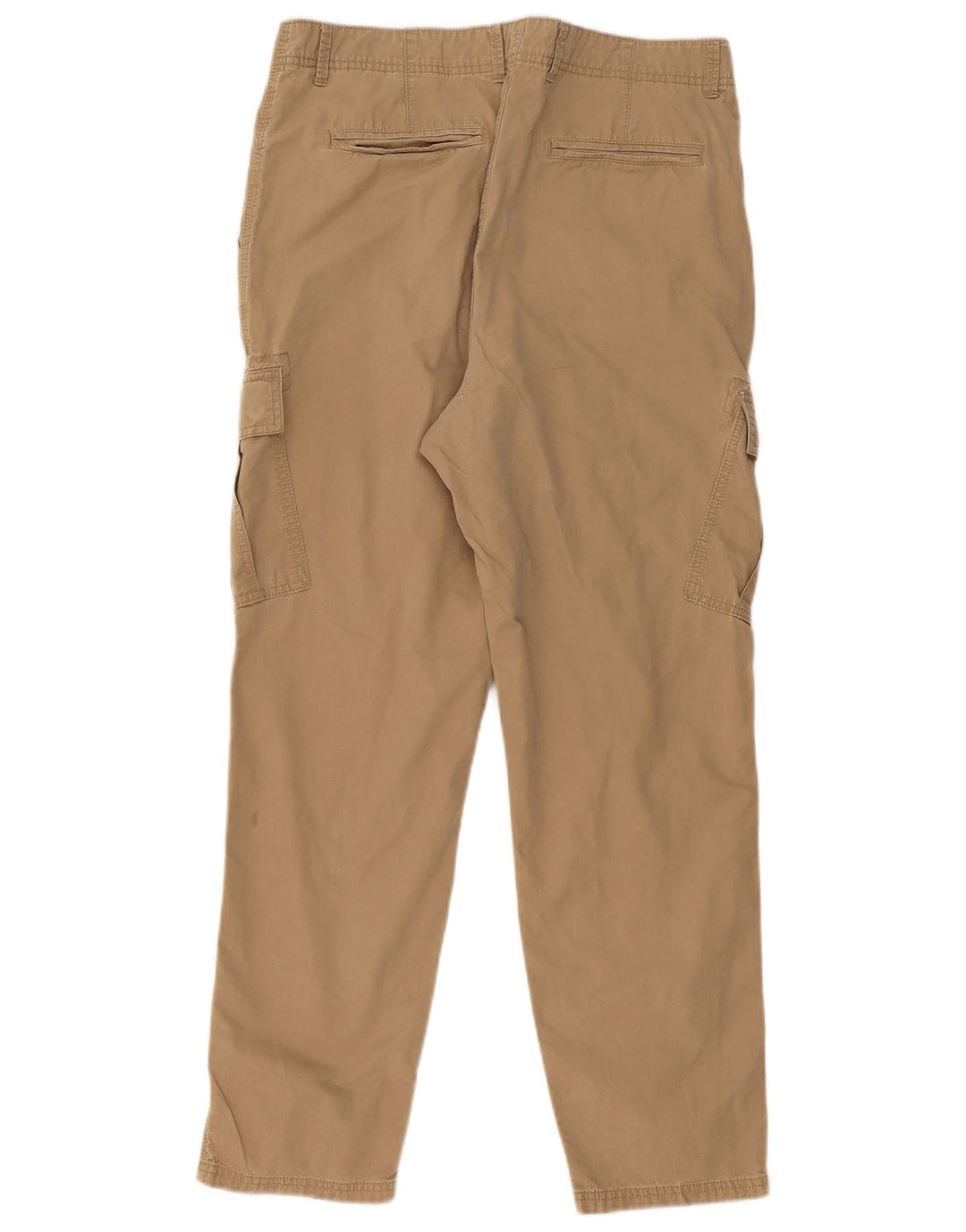 Marks & Spencer Mens Regular Cargo Trousers W38 L31 Brown Cotton
