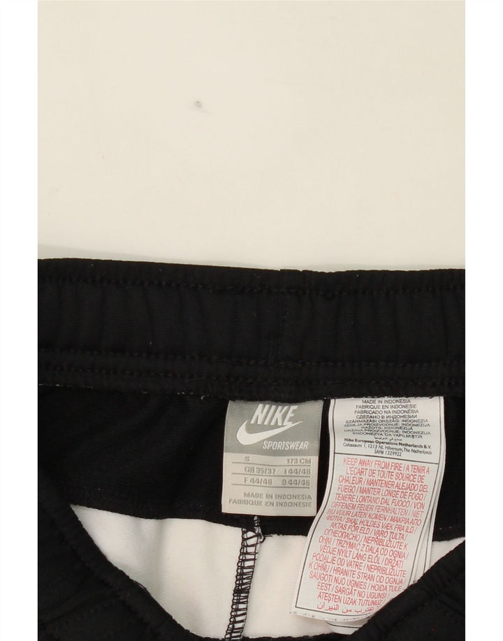 NIKE Mens Tracksuit Trousers Small Black Colourblock Polyester Vintage Nike and Second-Hand Nike from Messina Hembry 