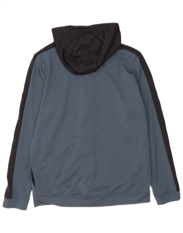 Under Armour Herre hættetrøje med lynlås Medium Marineblå Colourblock Polyester