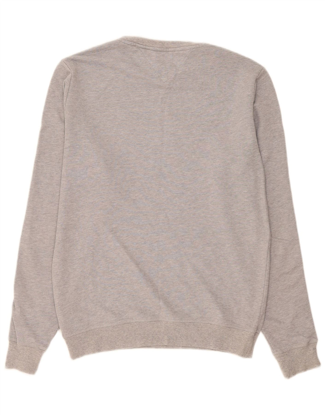 Tommy Hilfiger Herre Grafisk Sweatshirt Jumper Medium Grå Colourblock