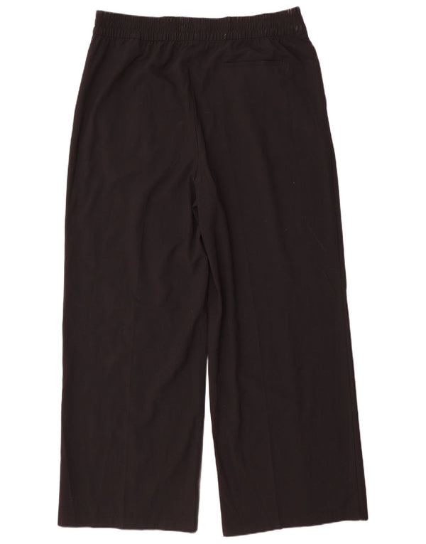 Женские широкие брюки чинос Marks & Spencer UK 18 XL W38 L31 черные