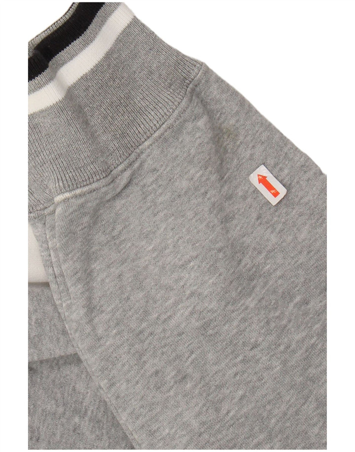 CHAMPION Mens Tracksuit Top Jacket 2XL White Colourblock Cotton