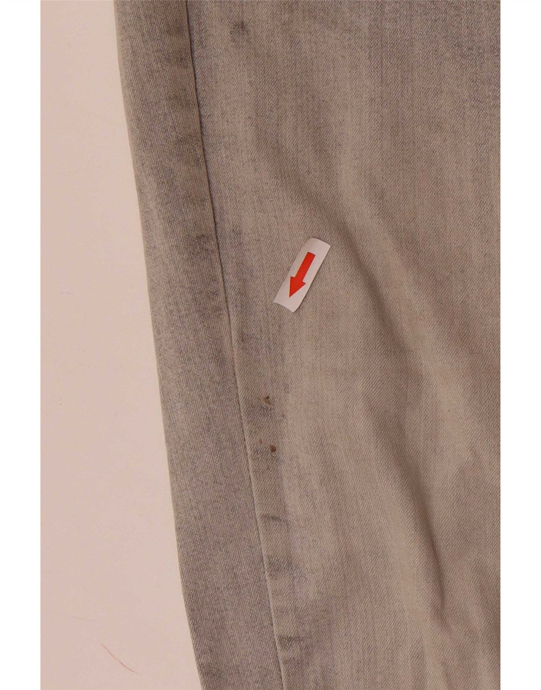 Jeans dritti da donna Marks & Spencer UK 12 medio W30 L26 cotone grigio