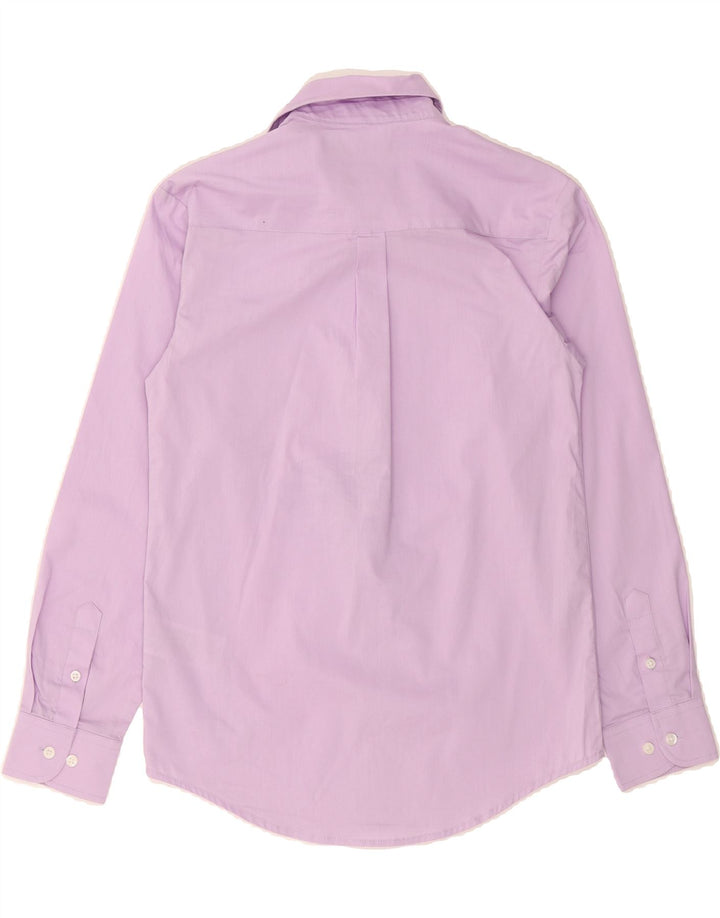 IZOD Boys Stretch Shirt 10-11 Years Medium  Purple Cotton Vintage Izod and Second-Hand Izod from Messina Hembry 