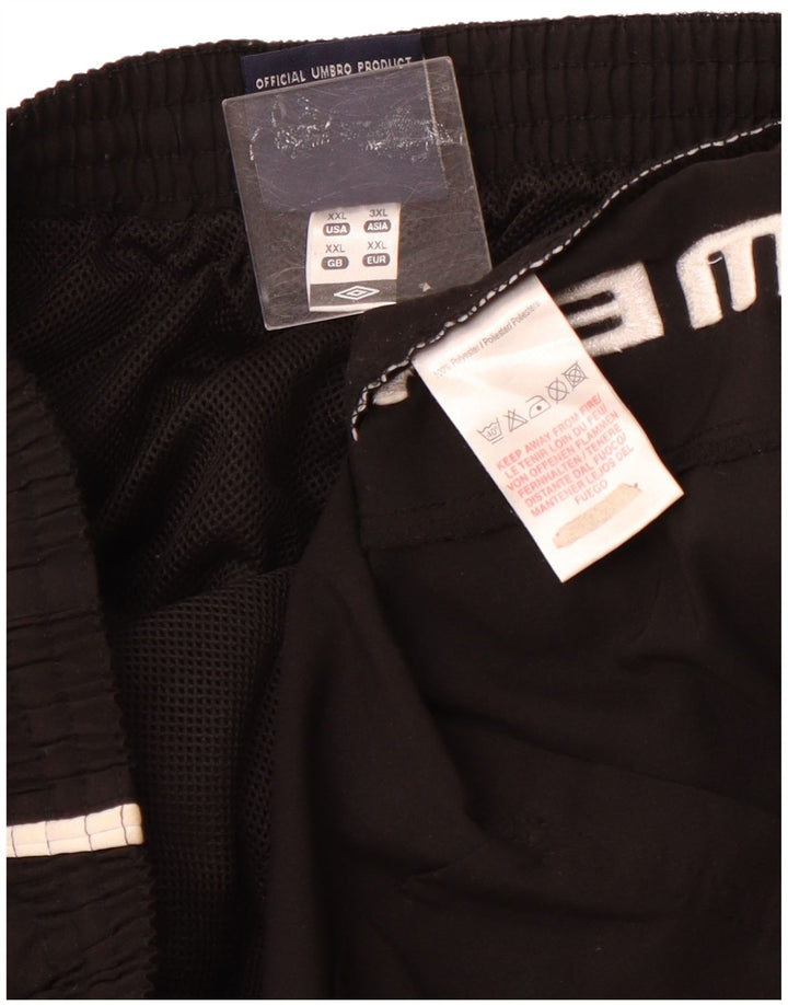 Umbro Herren Graphic Sport Shorts 2XL Schwarz Polyester