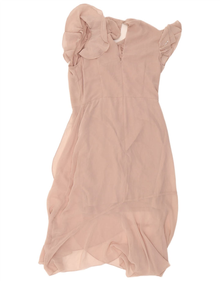 Lipsy Womens Maxi Dress UK 16 Large  Pink