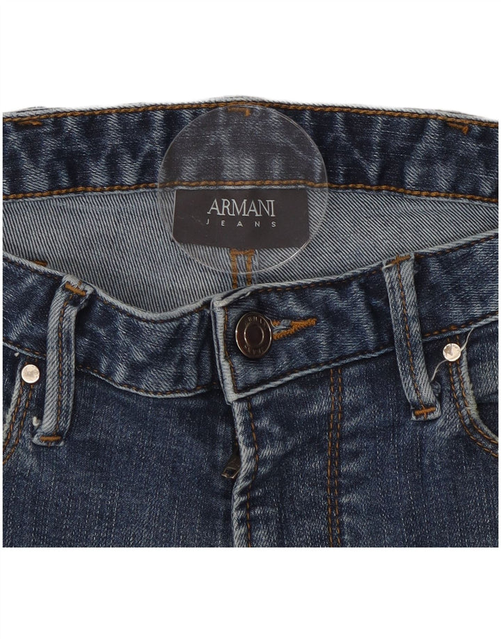 Armani Dame Slim Jeans W32 L29 Blå