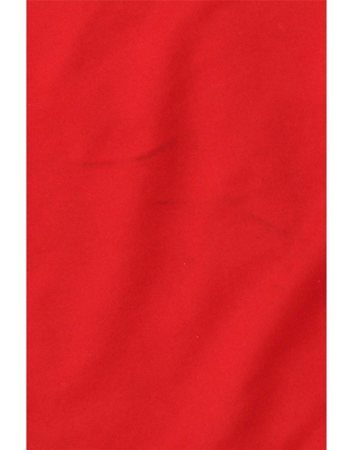 Adidas Veste de survêtement pour homme Large Rouge Colorblock Polyester