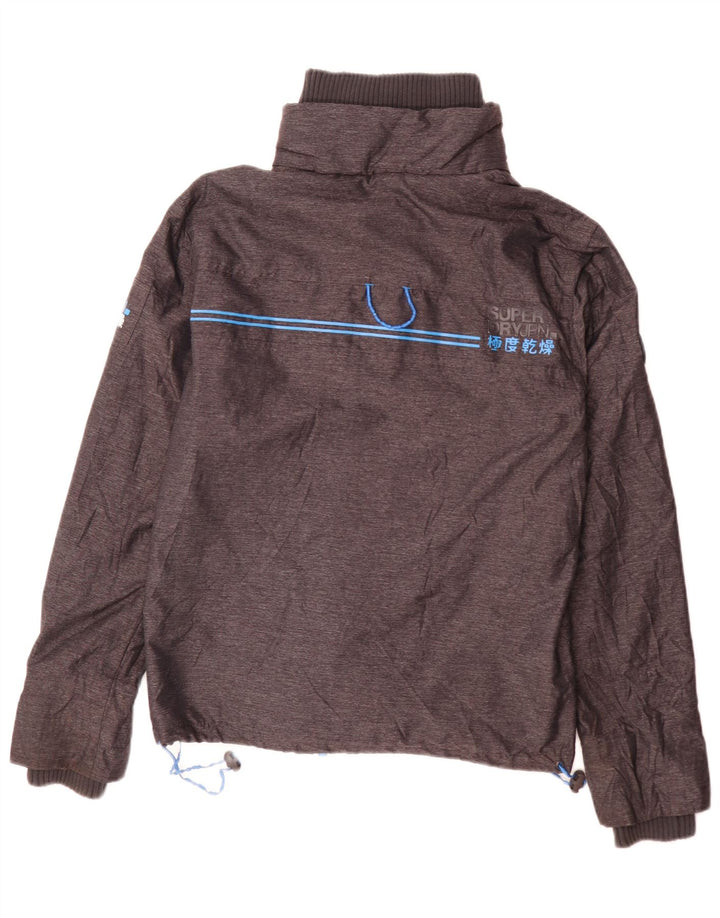 Superdry Herre Windattacker Windbreaker Jacket UK 36 Small Grå Nylon