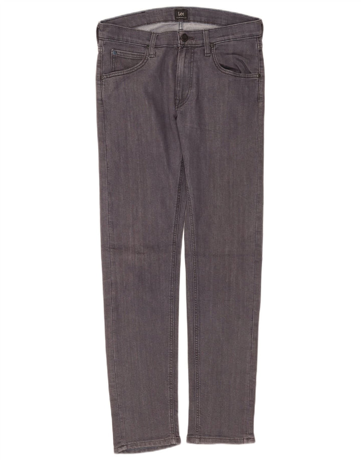 Lee Dame Daren Zip Fly Slim Jeans W30 L32 Grå Bomuld