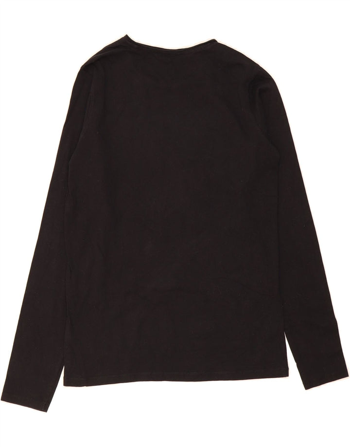 GUESS Boys Graphic Top Long Sleeve 15-16 Years Black Cotton Vintage Guess and Second-Hand Guess from Messina Hembry 