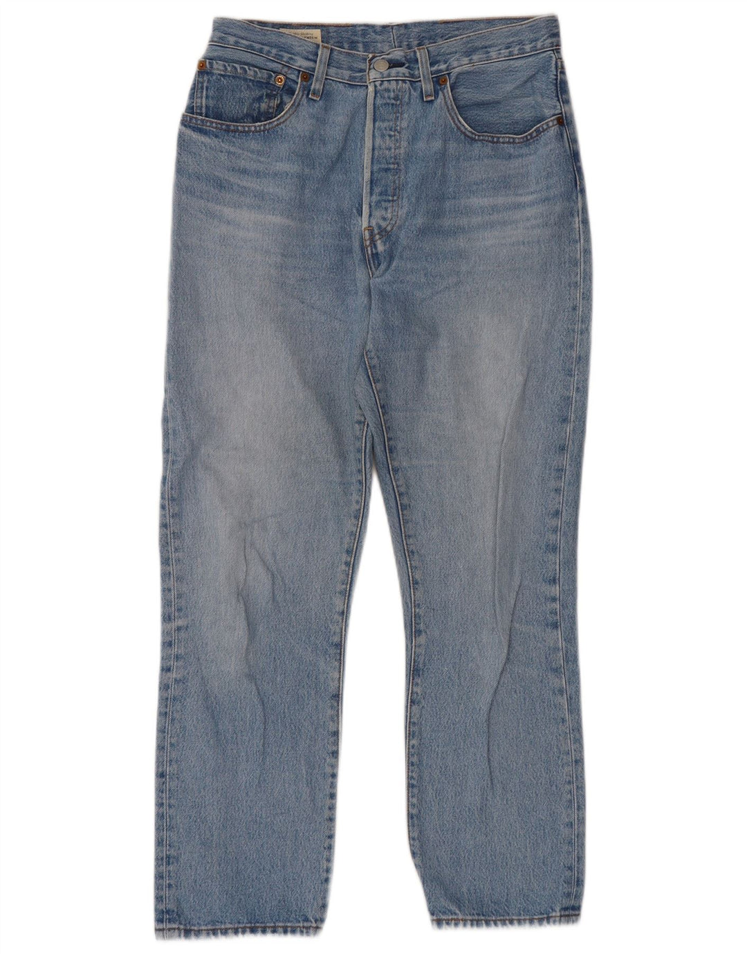 Levi's Mens 501 Straight Jeans W30 L28 Blue Cotton