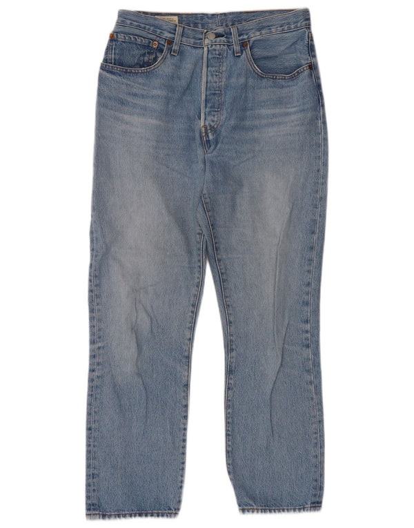 Мужские прямые джинсы Levi's 501 W30 L28 синие, хлопок