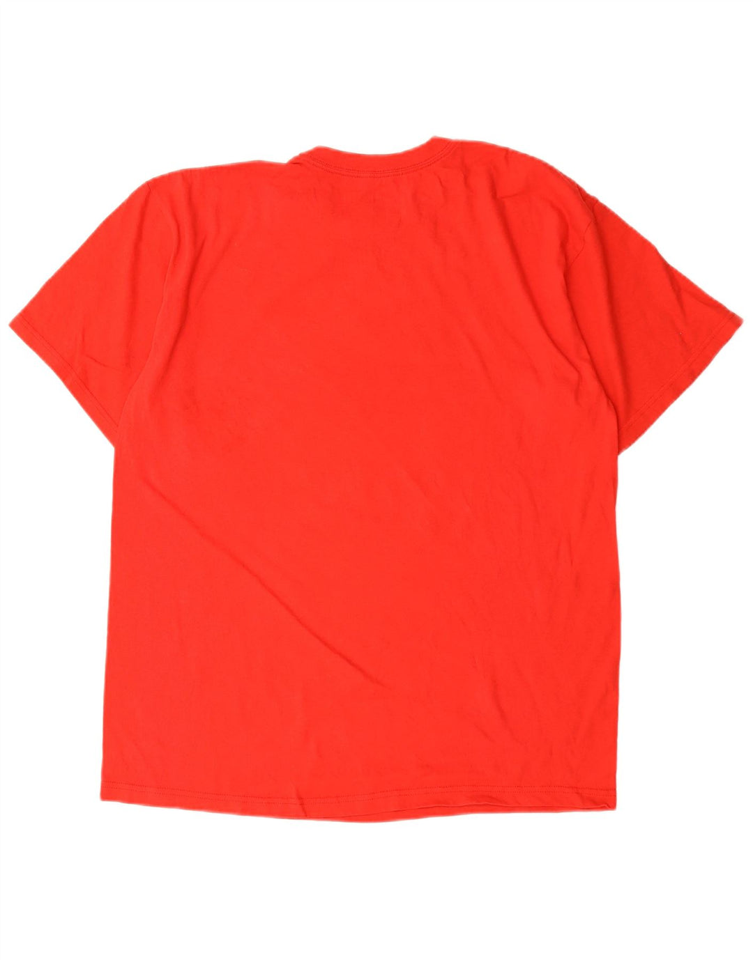 Nike Herre Ohio State Buckeyes Grafisk T-Shirt Top Medium Rød Bomuld