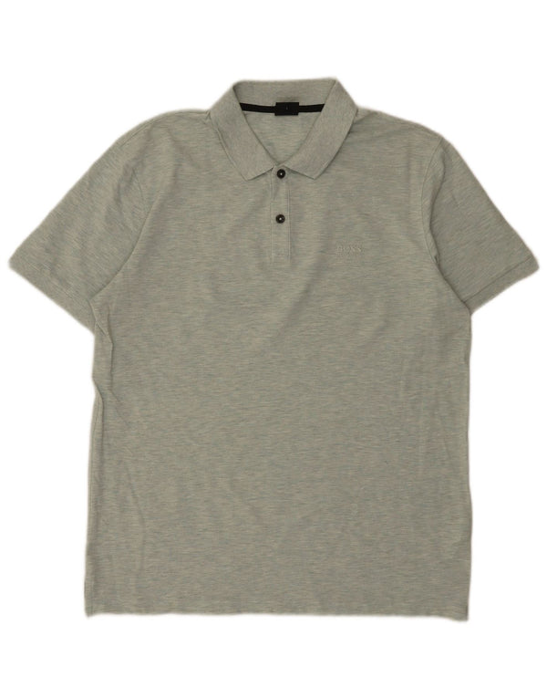 Hugo Boss Homme Regular Fit Polo Large Vert Coton