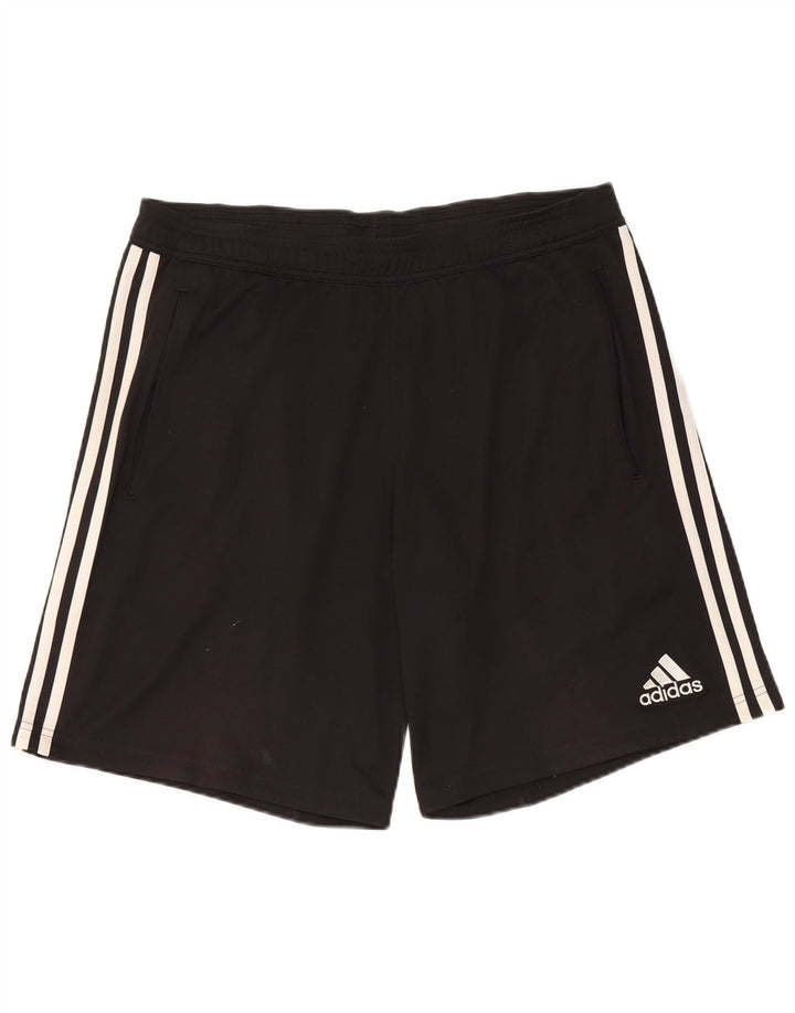 Adidas Mens Climacool Sport Shorts Large  Black Colourblock Polyester