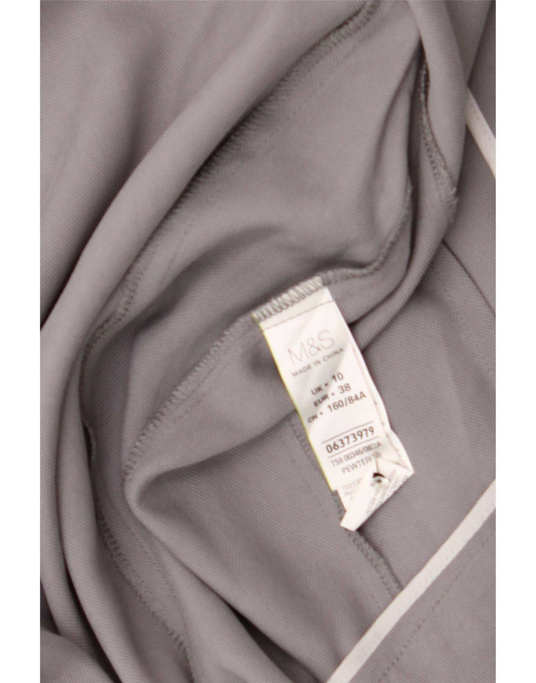 Jachetă pentru femei Marks & Spencer Open Blazer UK 10 mic, gri Lyocell