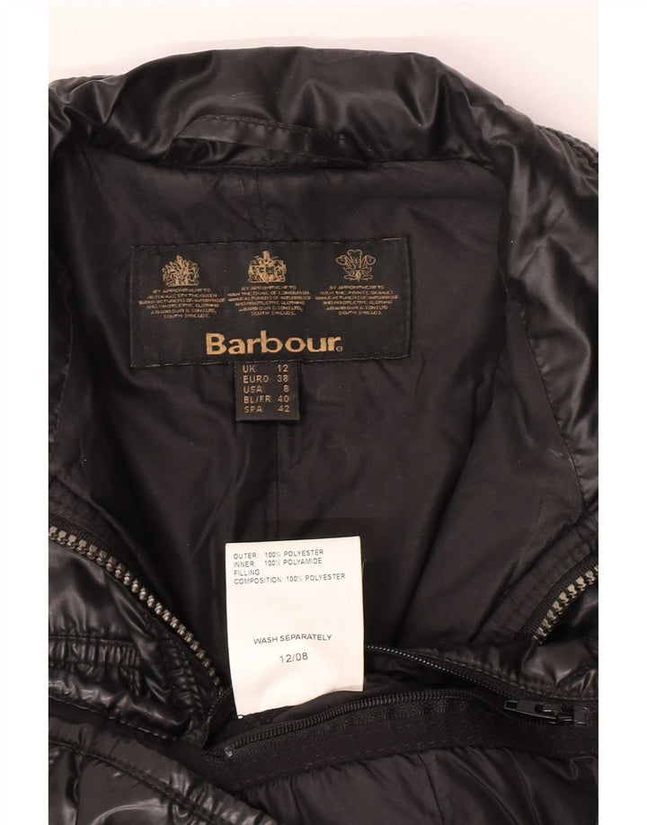 Barbour Γυναικείο Καπιτονέ Utility Μπουφάν UK 12 Medium Black Polyester
