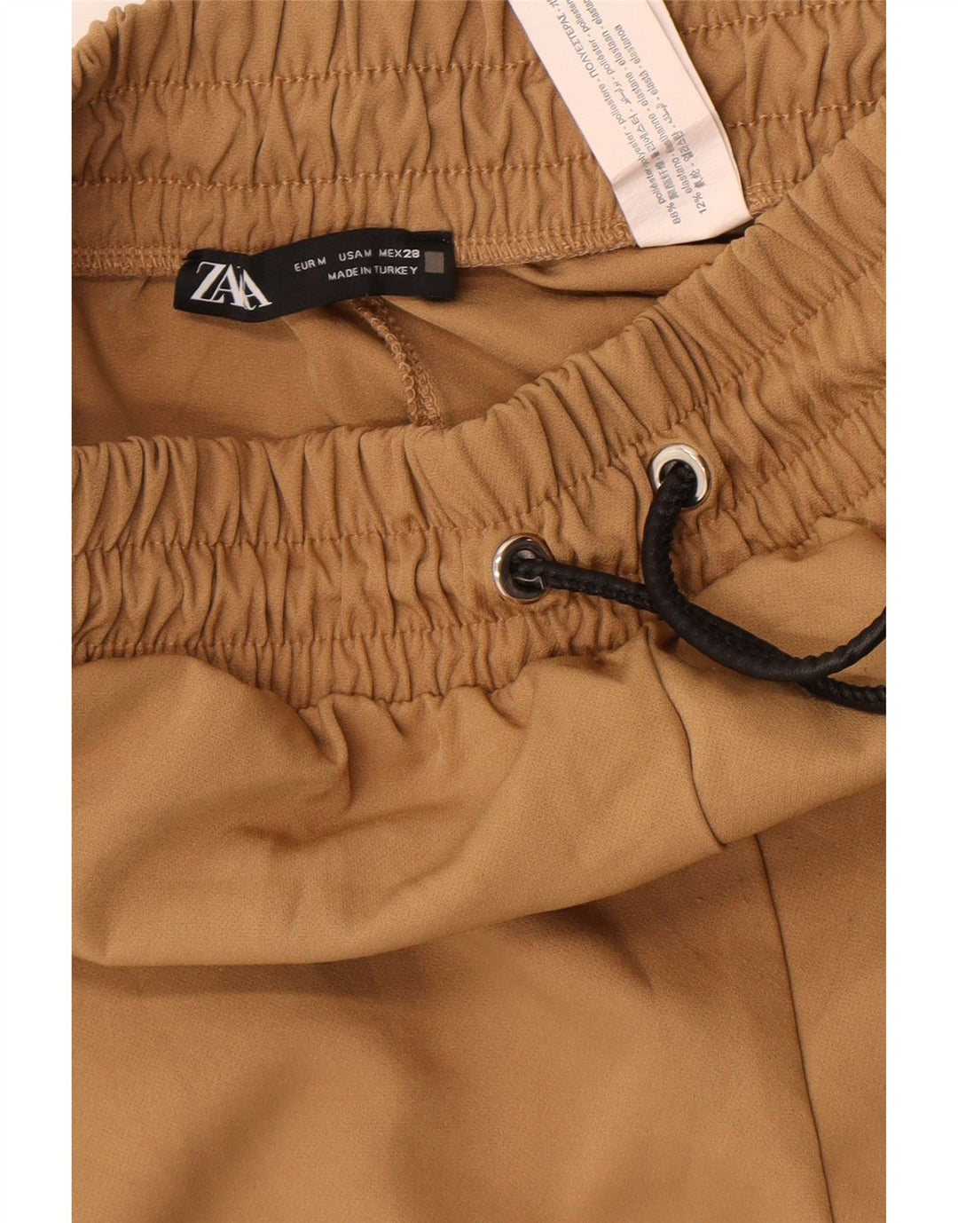 Zara Damen-Trainingshose, Jogginghose, UK 12, Mittelbraun, Polyester