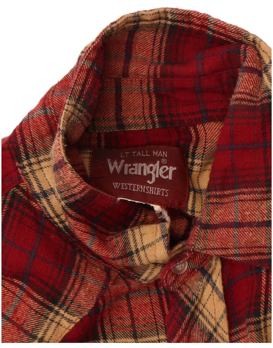 Wrangler muška flanelska košulja, veliki crveni karirani