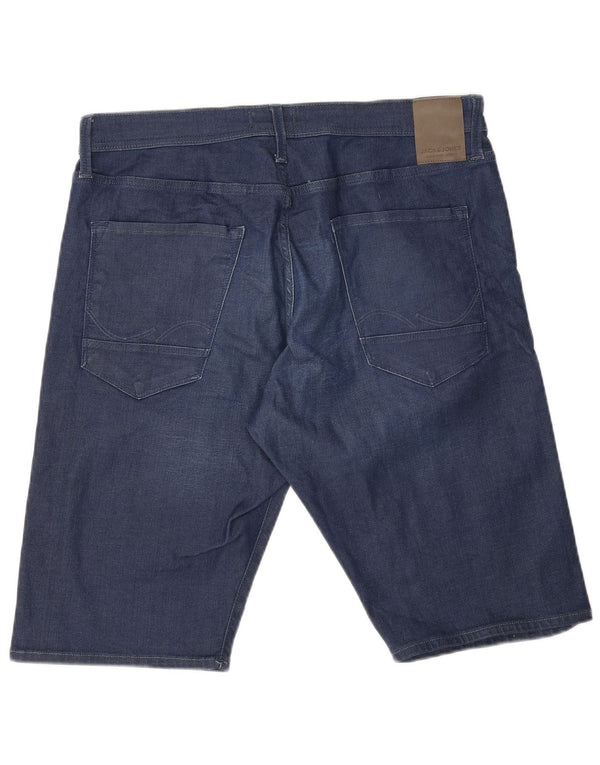 Jack & Jones Herre Loose Fit Denim Shorts XL W38 Blå Bomuld