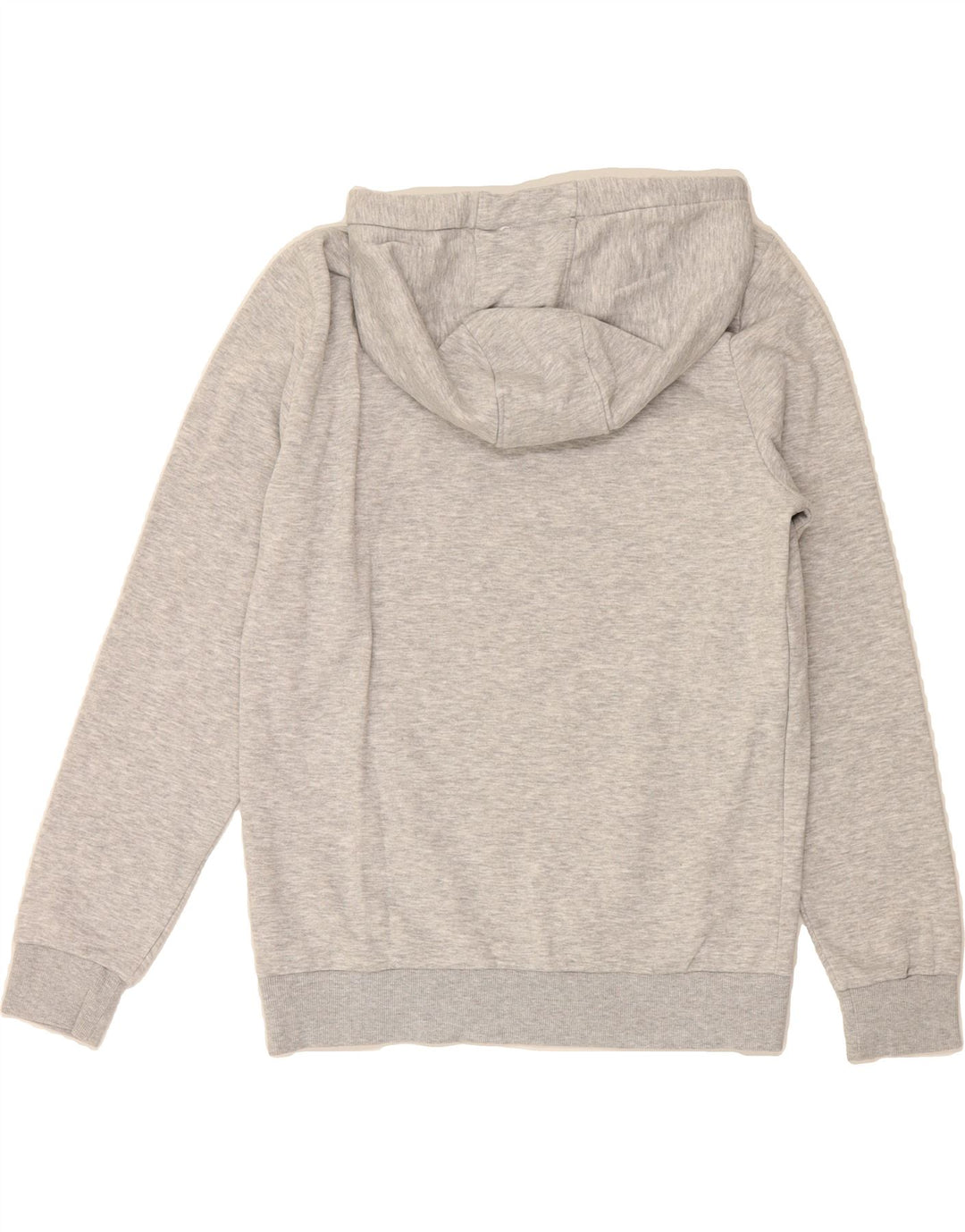 KAPPA Boys Graphic Hoodie Jumper 15-16 Years Grey Cotton Vintage Kappa and Second-Hand Kappa from Messina Hembry 